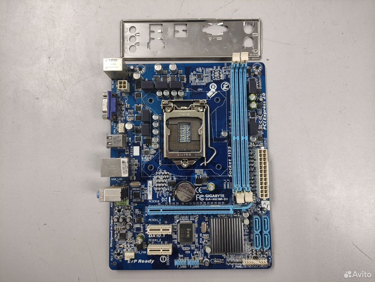 Материнская плата Gigabyte GA-H61M-S1 s1155