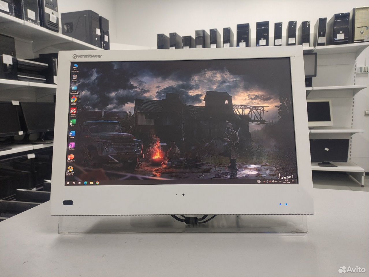 Моноблок 22" Kraftway AMD A4 6300/ 8Gb/ SSD 128Gb