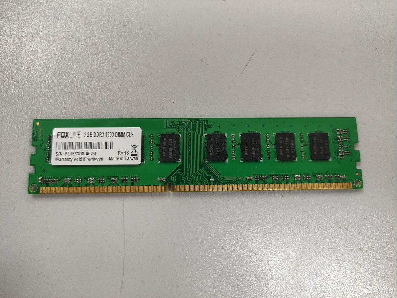 Оперативная память Foxline DDR3 2Gb 1333Mhz