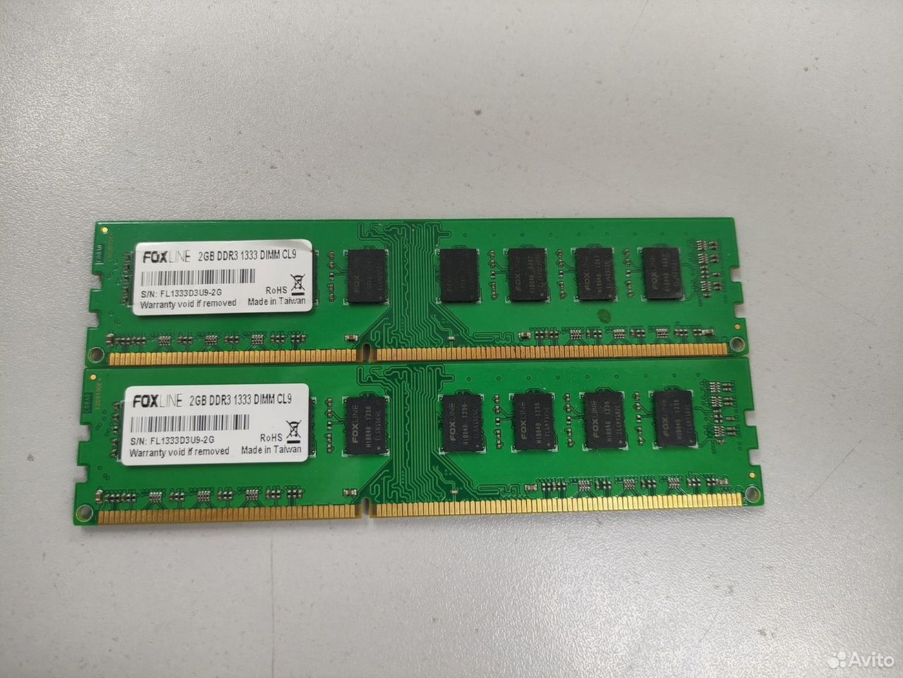 Оперативная память Foxline DDR3 4Gb 1333Mhz