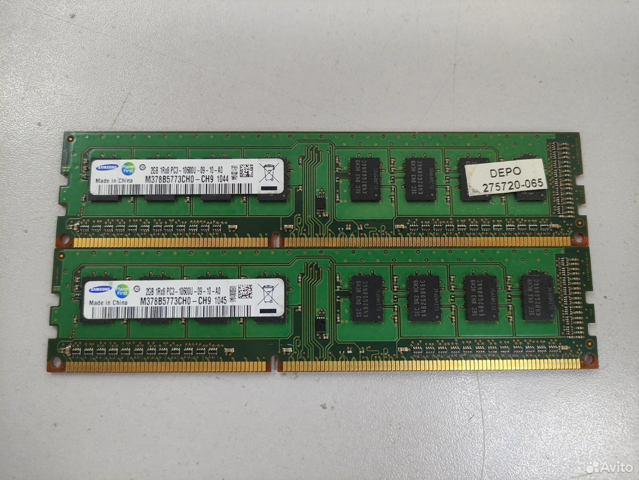 Оперативная память Samsung DDR3 4Gb 1333Mhz