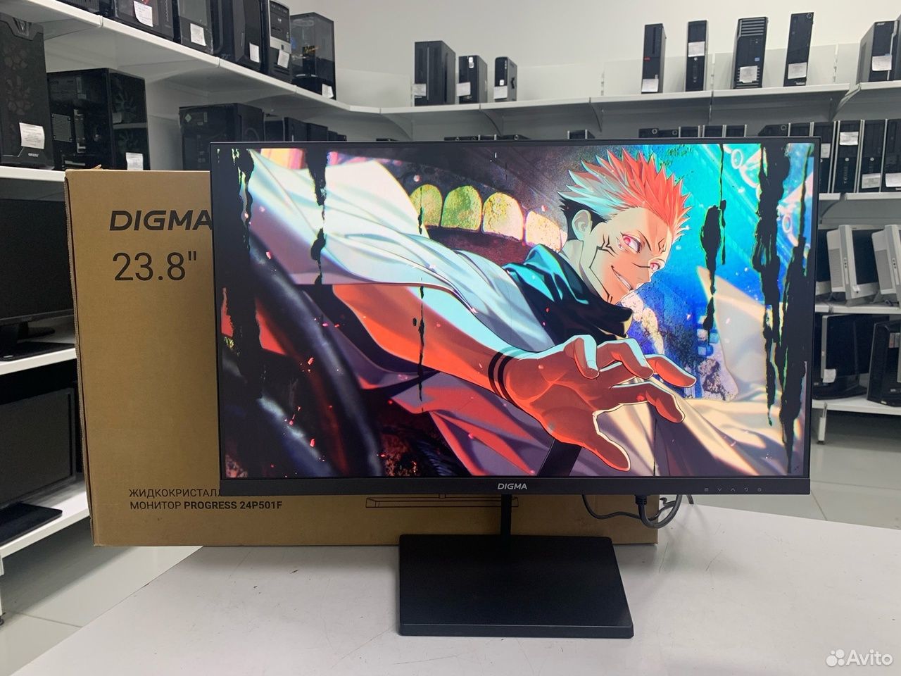 Новый монитор 24" Digma Progress 100Гц IPS FHD