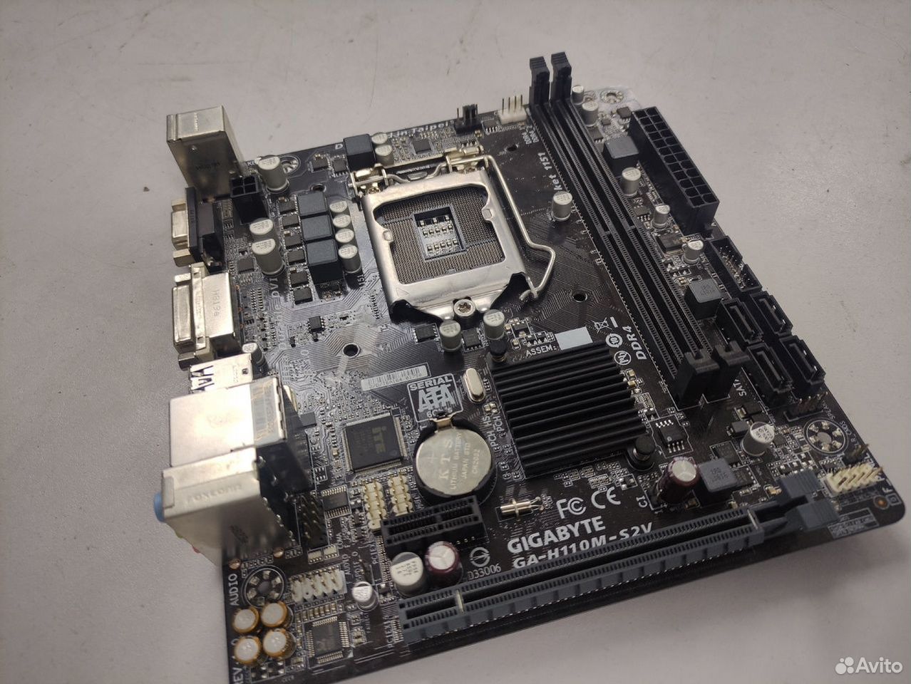 Материнская плата s1151 Gigabyte GA-H110M-S2V