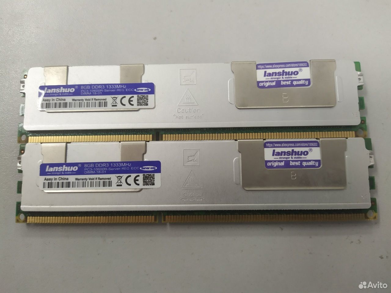 Оперативная память Lanshuo DDR3 16Gb 1333Mhz ECC R