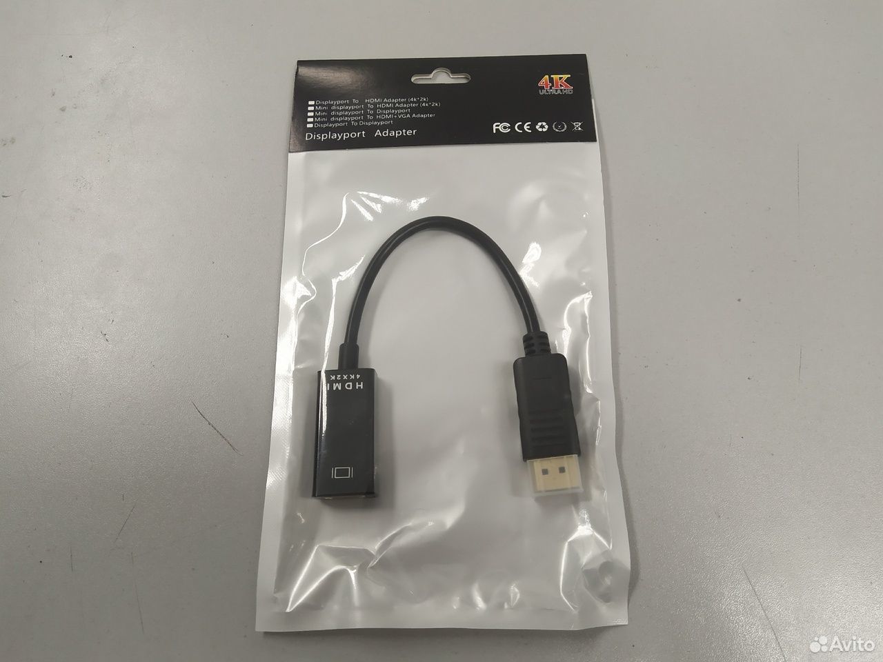 Переходник DisplayPort-hdmi новый