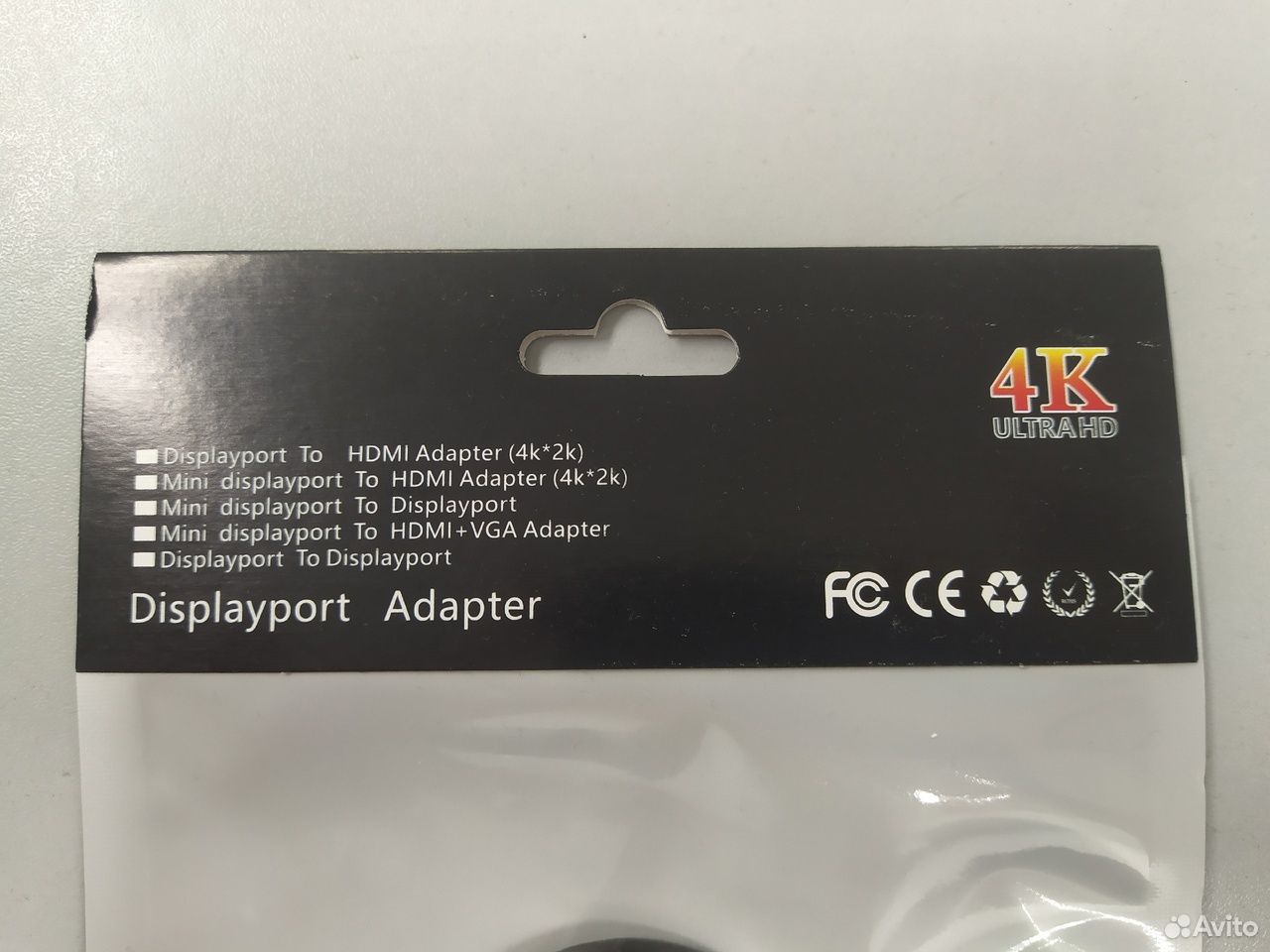 Переходник DisplayPort-hdmi новый