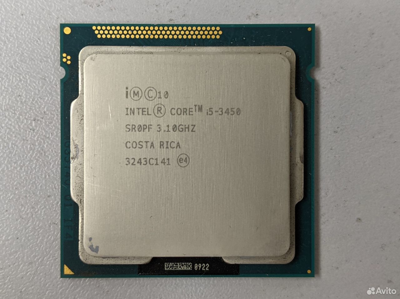 Процессор intel core i5 3450 s1155